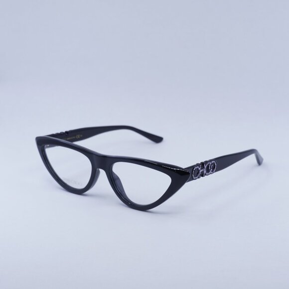 🕶️ New Jimmy Choo JC255/G 807 Eyeglasses - Black Frame